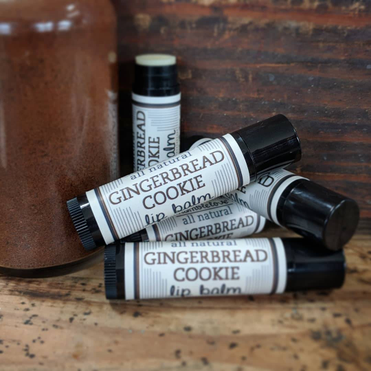 Gingerbread Cookie Lip Balm