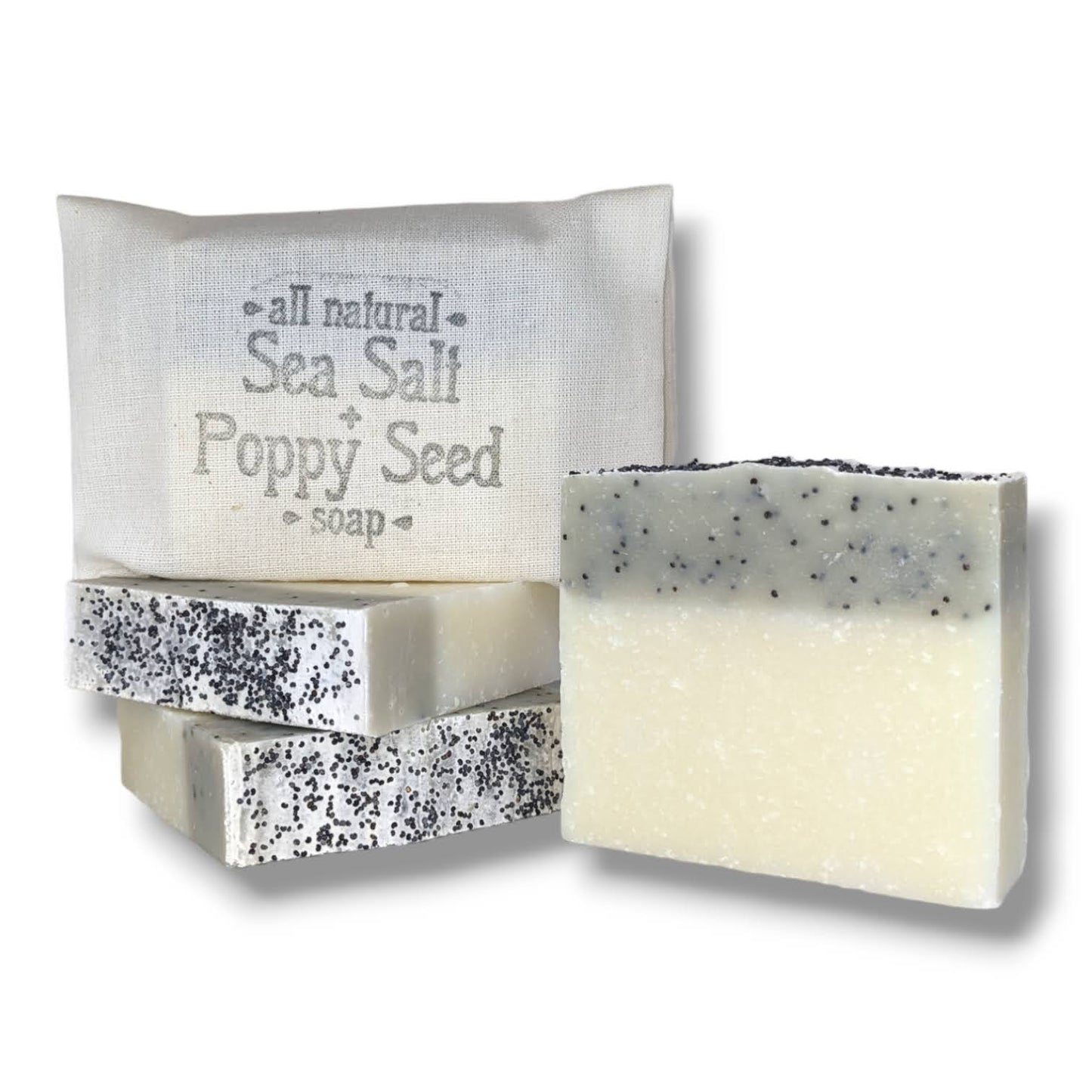 Sea Salt & Poppy Seed Soap