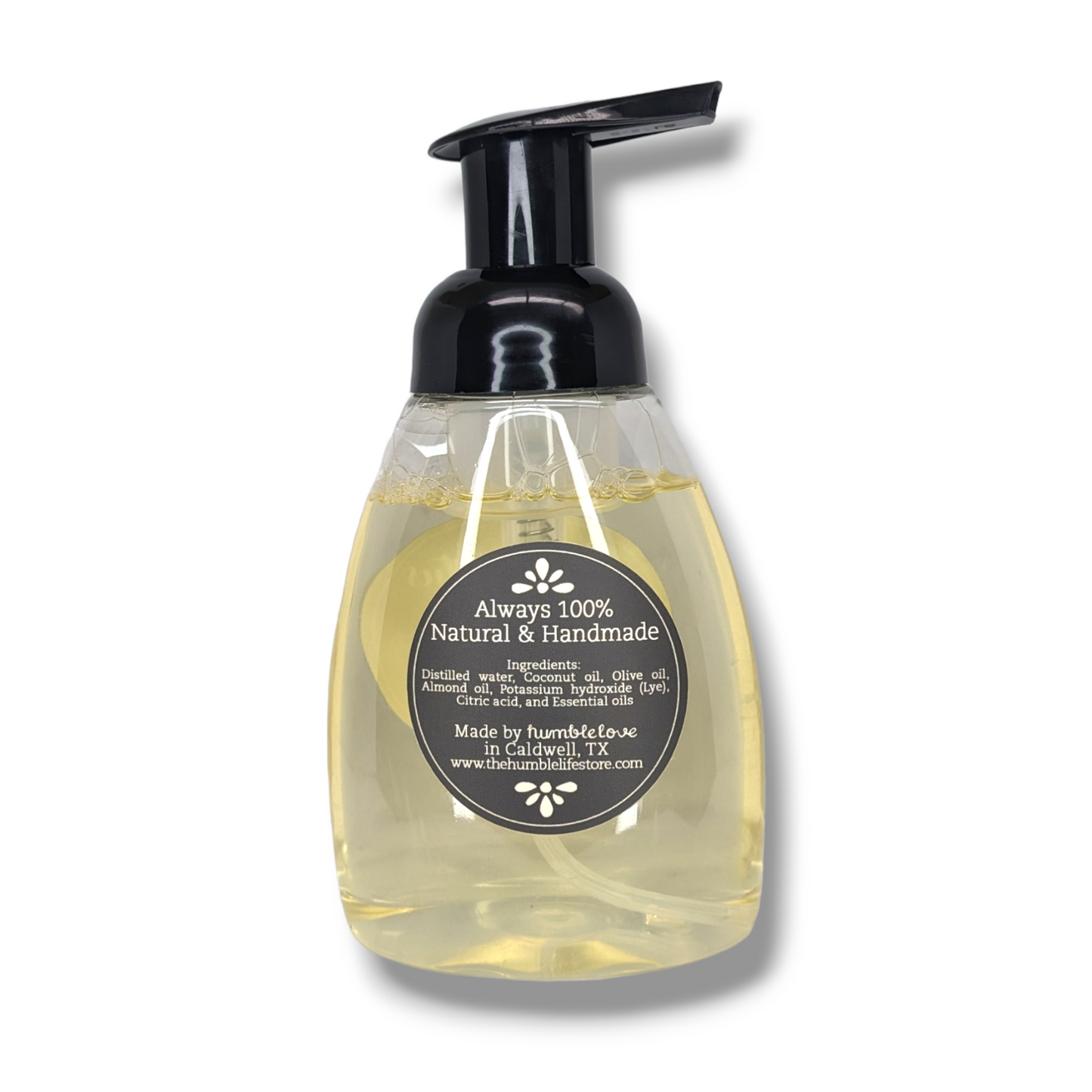 Lavender Lemon 8 oz Liquid Hand Soap with Foam Pump