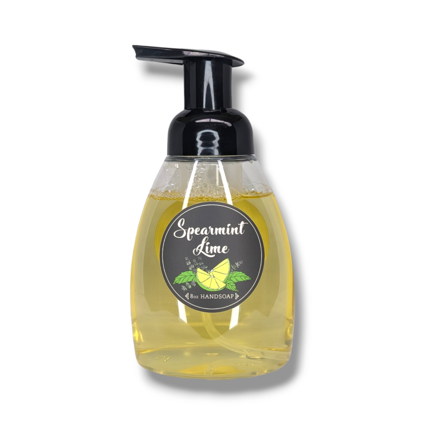 Spearmint Lime 8oz Liquid Hand Soap with Foam Pump