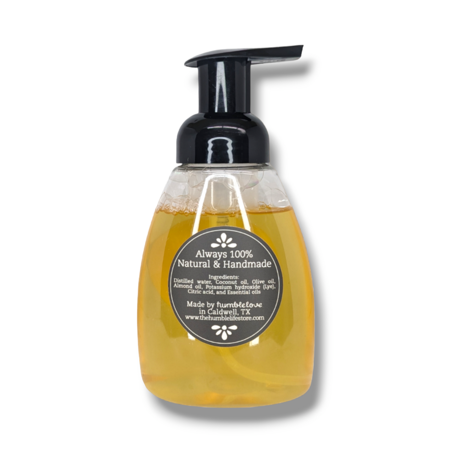 Patchouli Orange 8oz Liquid Hand Soap with Foam Pump