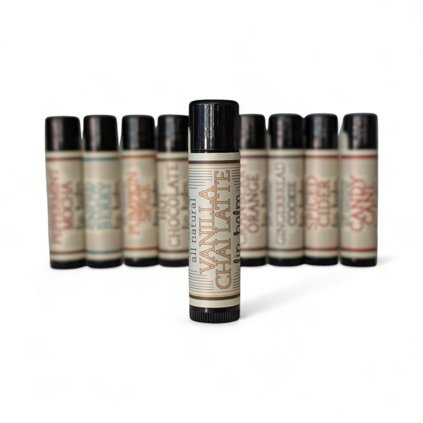 Holiday All-Natural Lip Balms