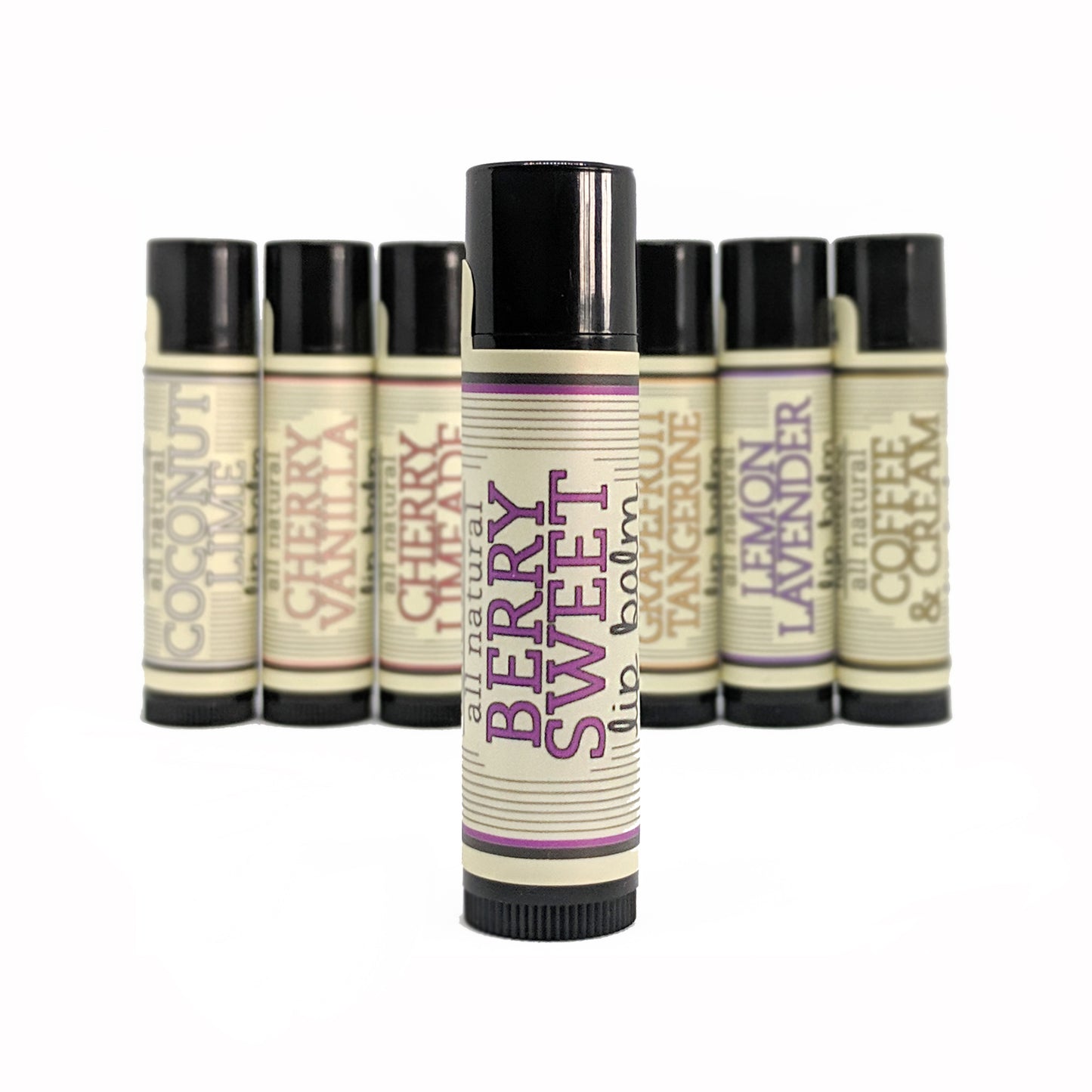 All-Natural Lip Balms