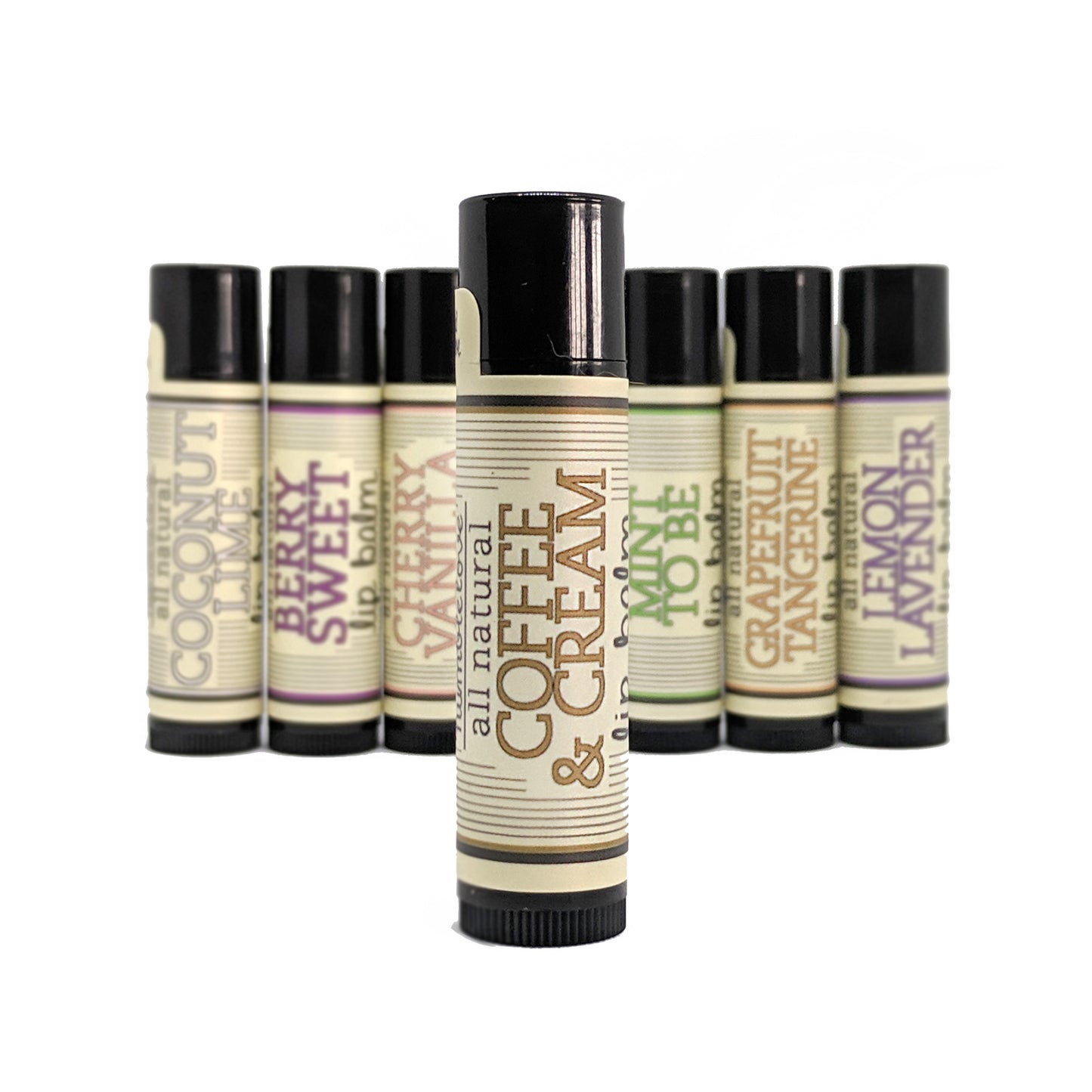 All-Natural Lip Balms