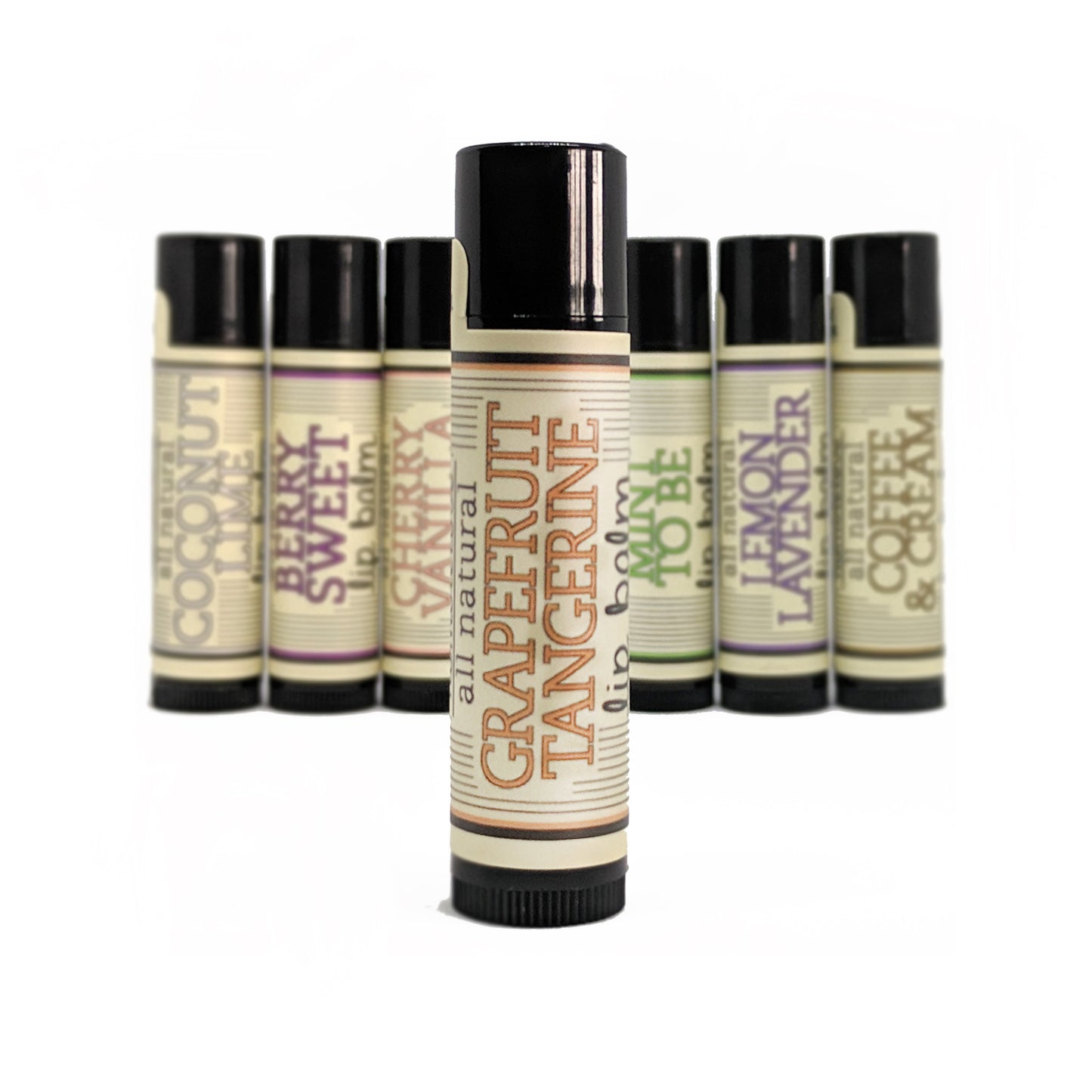 All-Natural Lip Balms