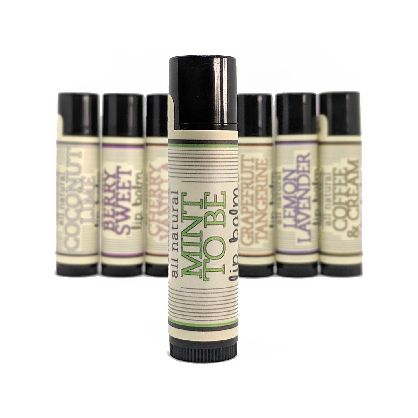 All-Natural Lip Balms
