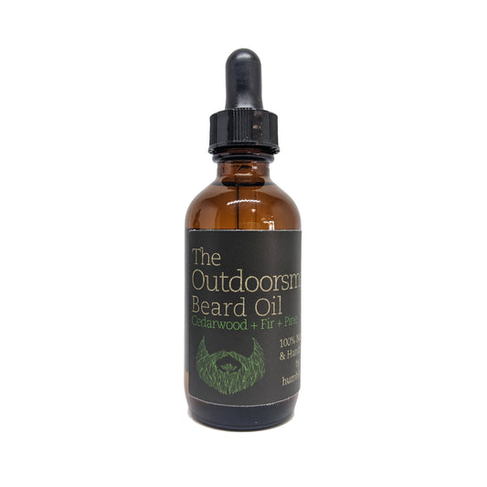 The Outdoorsman Beard Oil - Cedarwood + Pine + Fir