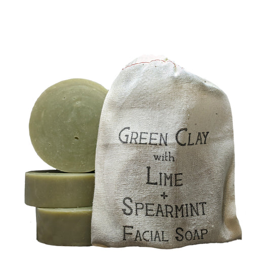 Green Clay Facial Soap (for oily skin)