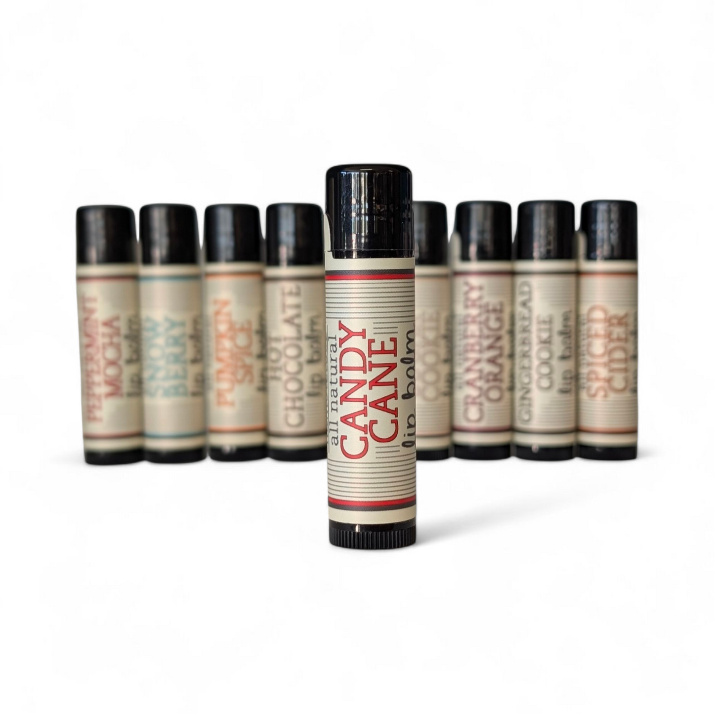 Holiday All-Natural Lip Balms