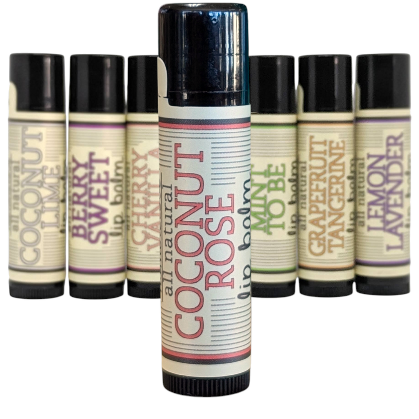 All-Natural Lip Balms