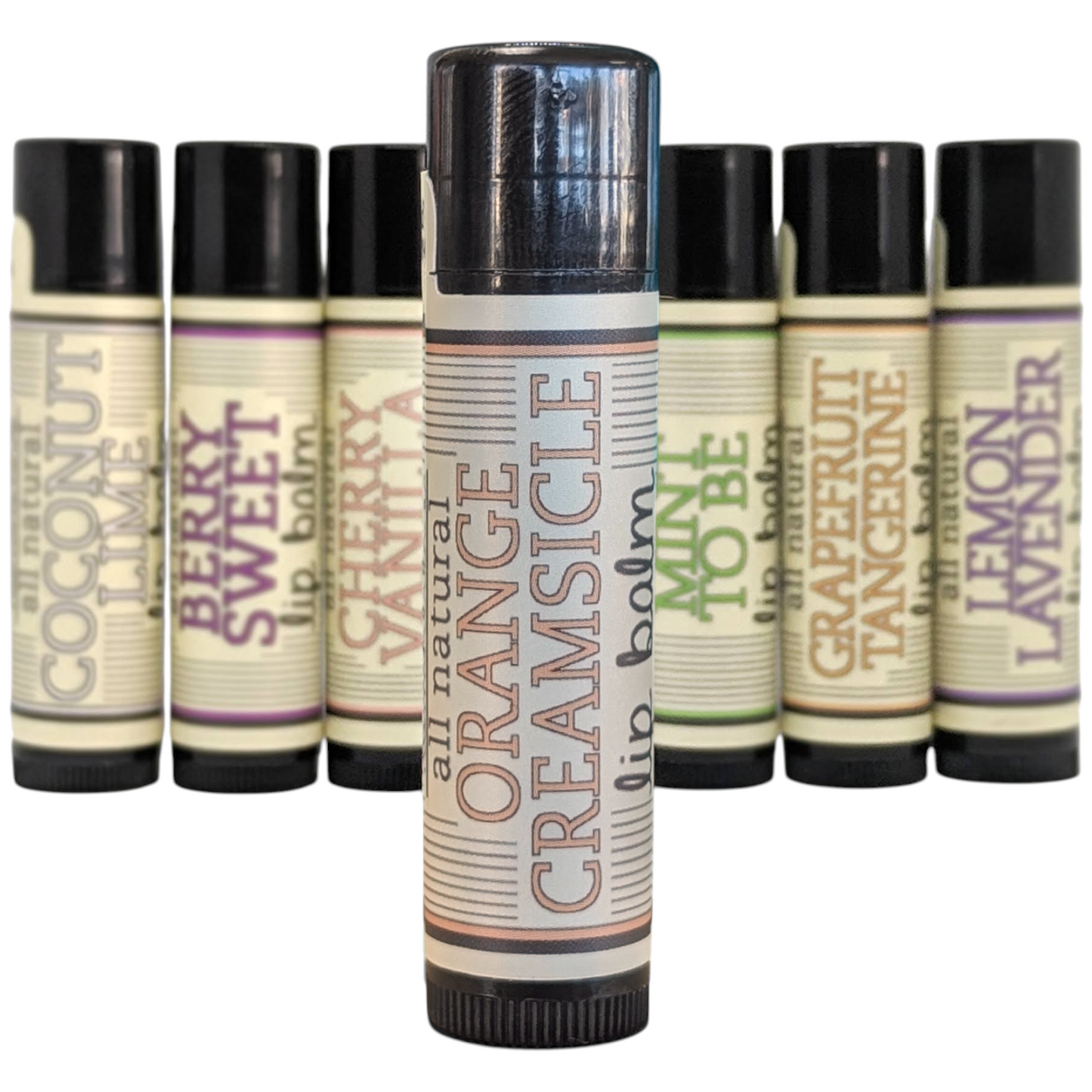 All-Natural Lip Balms
