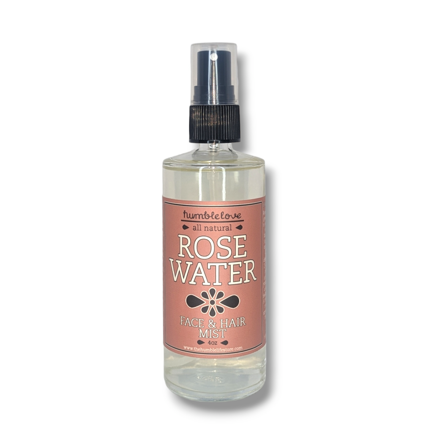 Rose Water - 100% Pure Face & Hair Mist
