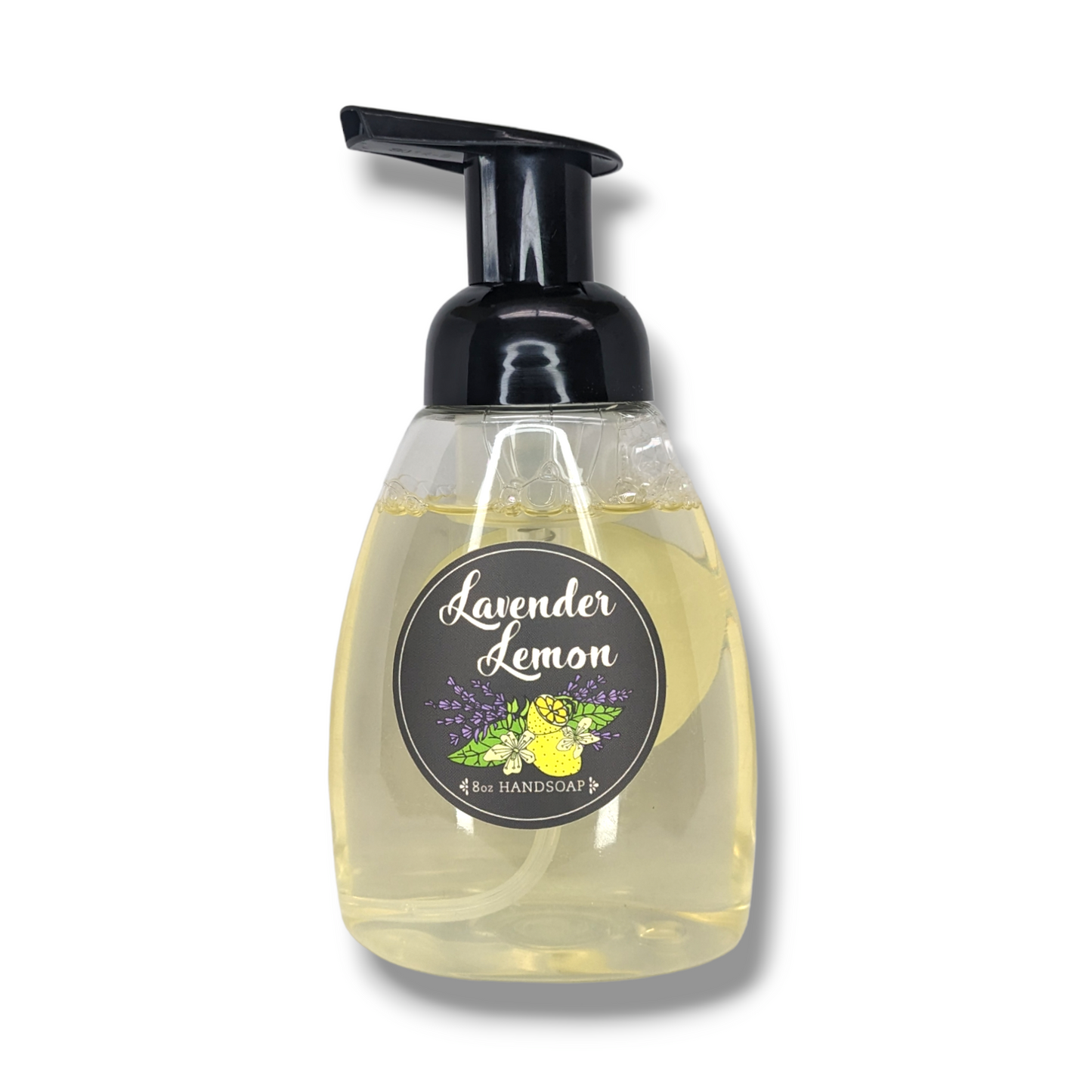 Lavender Lemon 8oz Liquid Hand Soap with Foam Pump