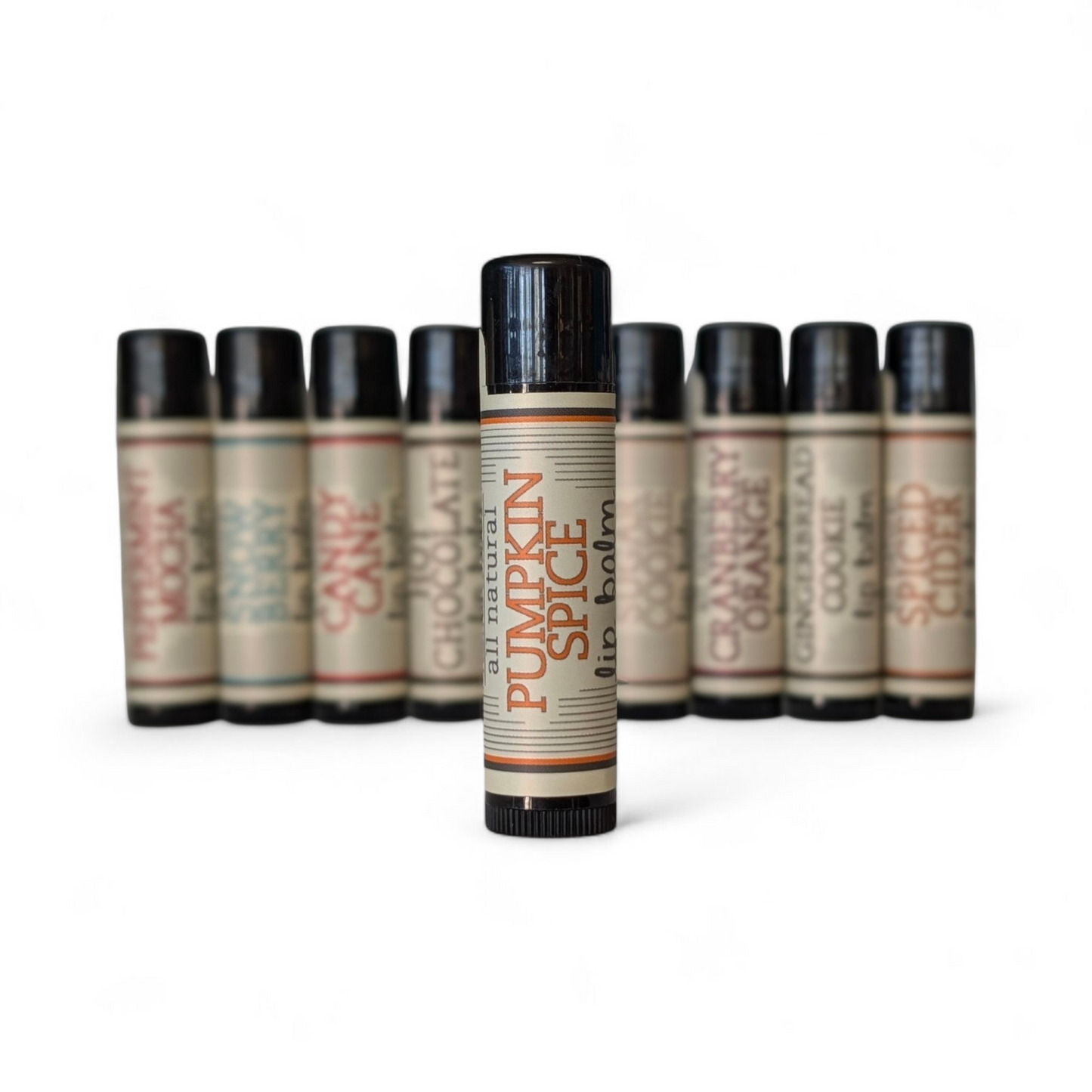 Holiday All-Natural Lip Balms