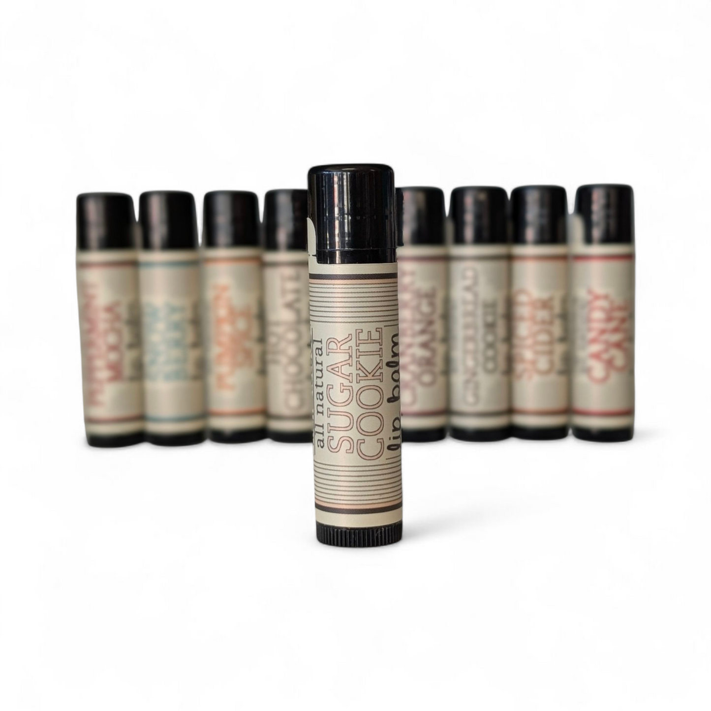 Holiday All-Natural Lip Balms