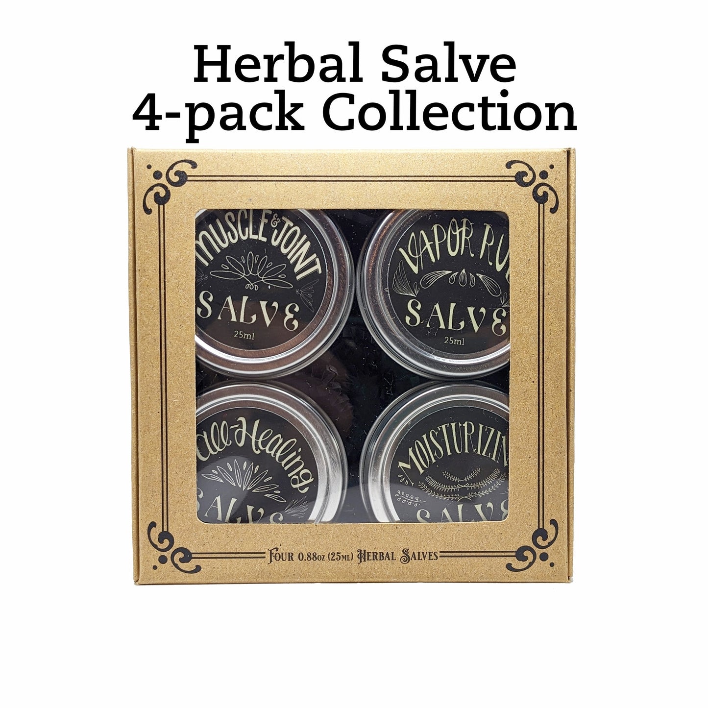 Herbal Salve 4-Pack Collection