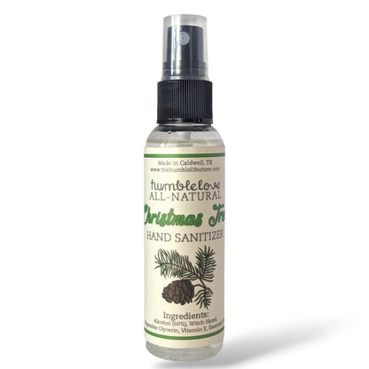 Holiday Hand Sanitizers - 70% Alcohol & 100% Natural