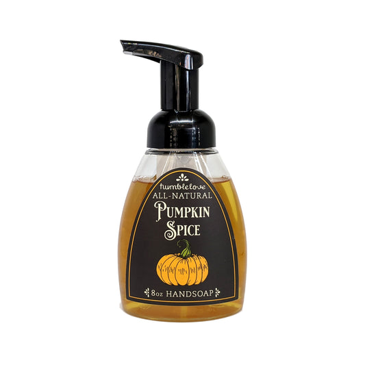 Pumpkin Spice 8oz Liquid Hand Soap with Foam Pump