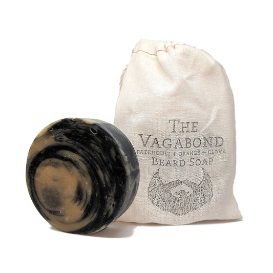 The Vagabond Beard Soap - Patchouli + Orange + Clove