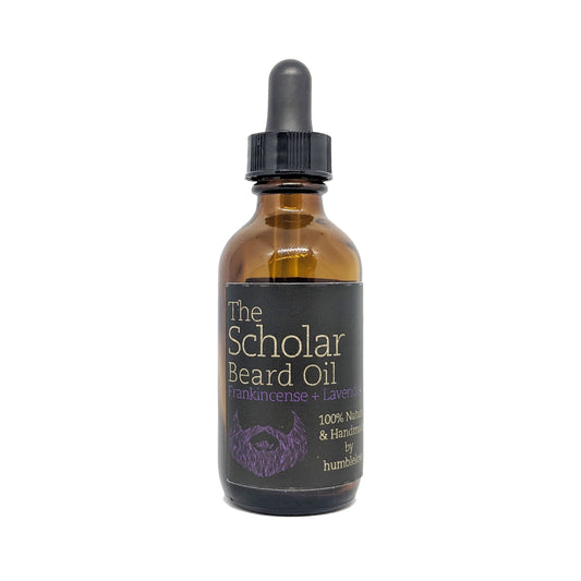 The Scholar Beard Oil - Frankincense + Lavender